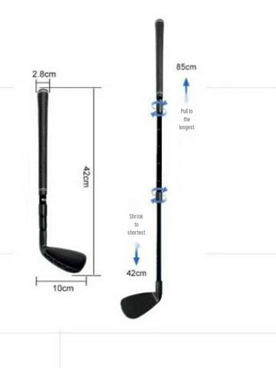 Telescopic Golf Putter - Adjustable Length for Teens & Adults
