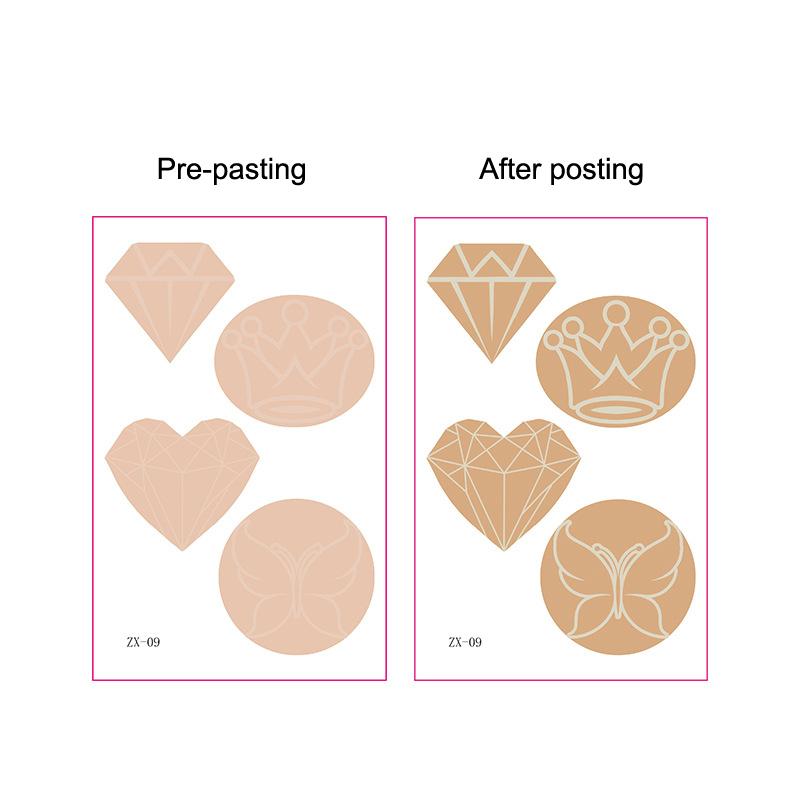 15 Sheets Tattoo Cover Up Patch Tattoo Masking Tape Ultra Thin Patch For Tattoo Scar And Birthmarks Invisible Waterproof Skin