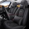 3D Universal Style Car Seat Covers for Most Car Model Interior Accessories Seat Protectors Artificial Leather
