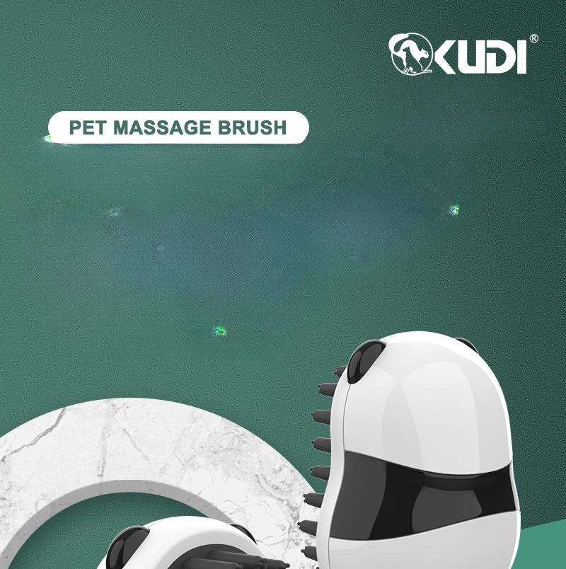 Pet Hair Remover Panda Style Pet Bath Brush Wet Cat Dog Massage Comb Pet Dog Cat Grooming Pet Brush Dog Brush