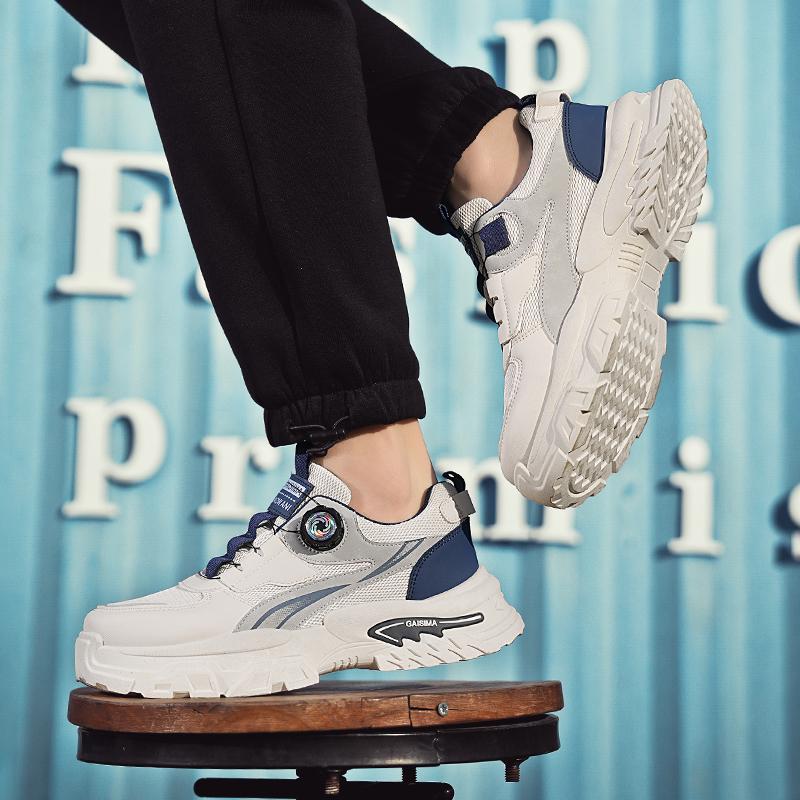 New Fashion New Men's Fashion Casual Low Top Sports Shoes Students Thick Sole Comfortable Sneakers Boys Male Classic Breathable Basketball Shoes