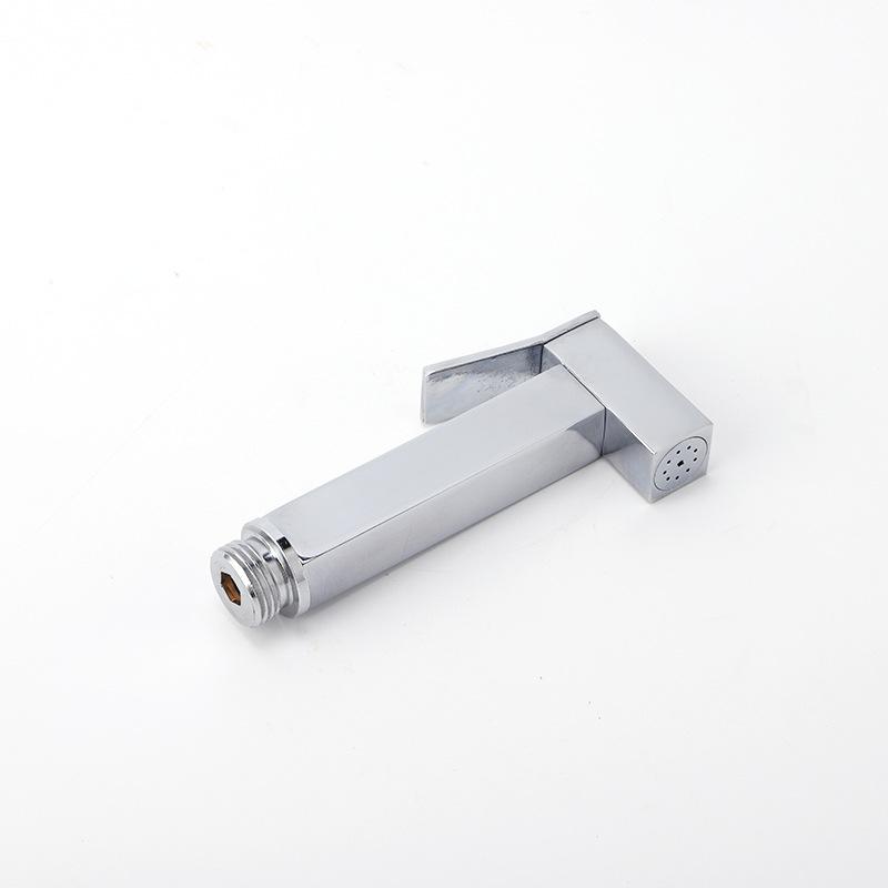 Copper Toilet Spray Gun Companion Pressurized Flusher Toilet Bathroom Bidet High Pressure Faucet SF807 (as the picture,brass)