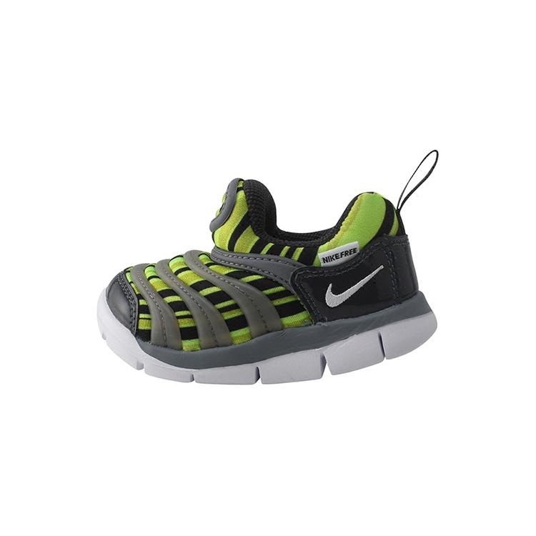 

Nike Caterpillar Low top Running Shoes Gray Green Infant And Toddler 834366-700 22