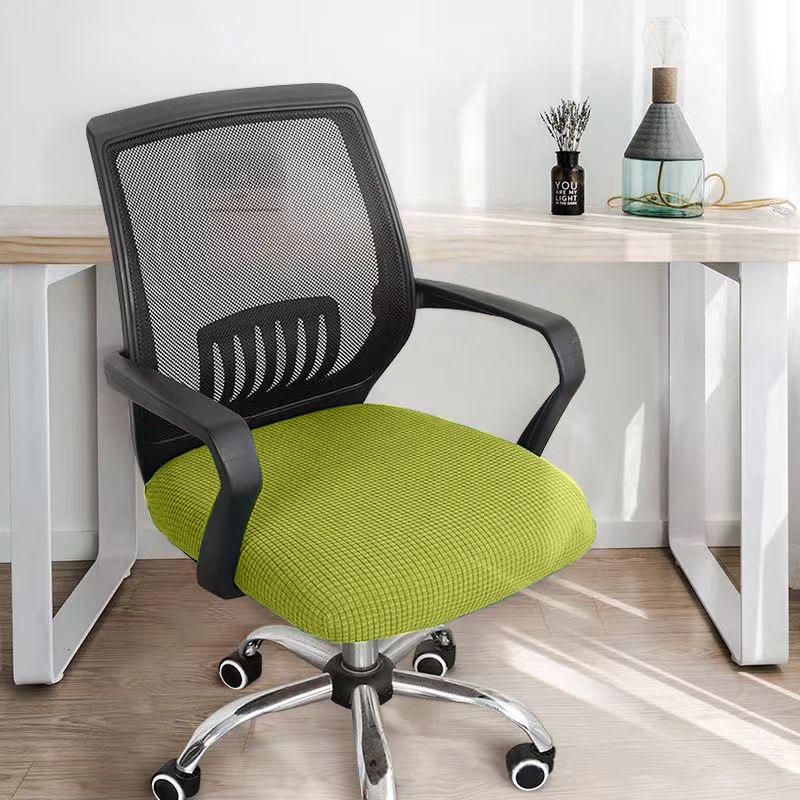 Corn Kernel Stretch Velvet Computer Chair Cover Home Chair Cover Thickened Simple Non-slip Dining Chair