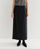 EAAH Loe Straight Maxi Skirt (Navy Stripe)
