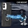 Shockproof Armor Case for VIVO Y17S Soft Silicone+PC Metal Ring Stand Phone Back Cover for VIVO Y17S