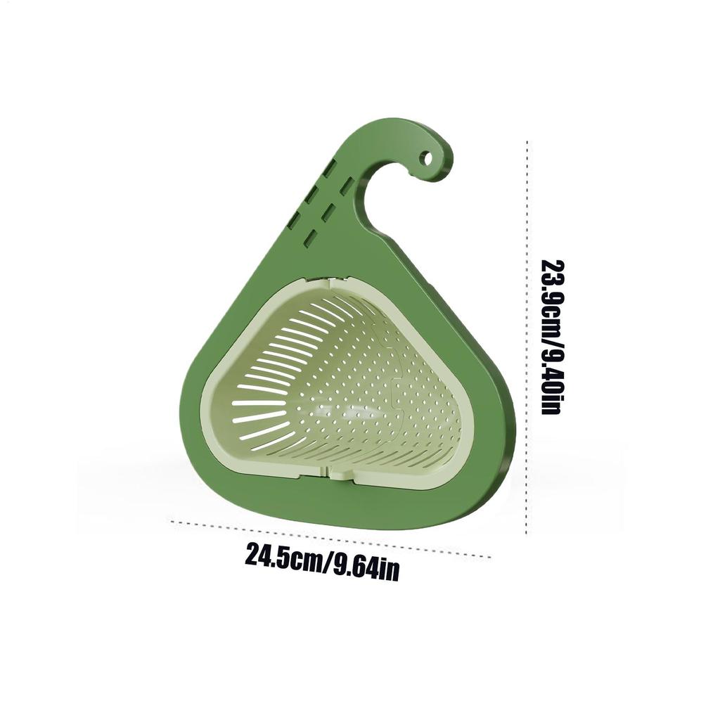 Sink Strainer Basket Press Pouring No-Drill Food Catcher Kitchen Faucet Strainer Basket For Vegetables Fruits Bar Home Food Prep