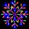 Snowflake Window Led Fairy Light Up Home Party Xmas Christmas Decoration Star
