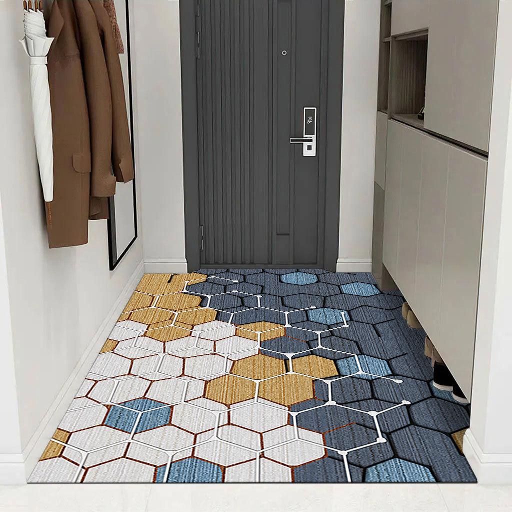 Verdickte Bodenmatte Badezimmerbodenmatte Badezimmerbodenmatte Eingangstürmatte Schlafzimmerteppichmatte