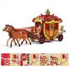 3D Wooden Royal Carriage Puzzle – Children's Educational Model for Intellectual Development