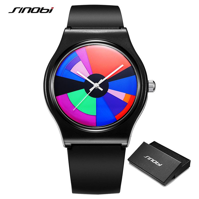 

SINOBI Оригинальный дизайн Мужские часы Лучшие подарки Часы Красочный стиль жизни Мужские спортивные кварцевые наручные часы Лучшие модные мужские часы чёрный