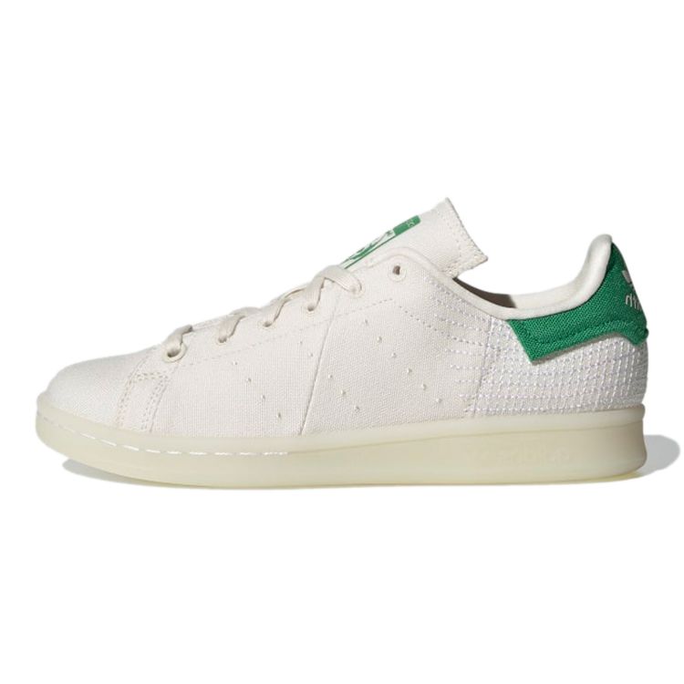 Adidas Originals Stan Smith Primeblue Low Top Kids Skate Shoes Kids Skate Shoes Green Off-White FX5981