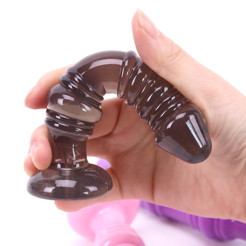 Silikon Konu Anal Plug Boncuk Jöle Oyuncaklar Cilt Duygu Yapay Penis Yetişkin Seks Oyuncakları Erkekler için Seks Ürünleri Butt Plug Seks Oyuncakları