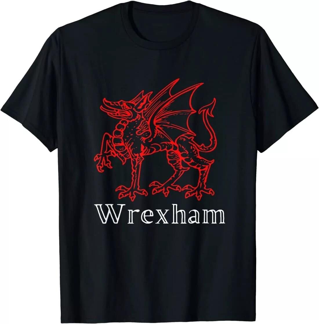 2025/Wrexham Wales Retro Vintage, Red Dragon Flag Wales T-Shirt S разноцветный