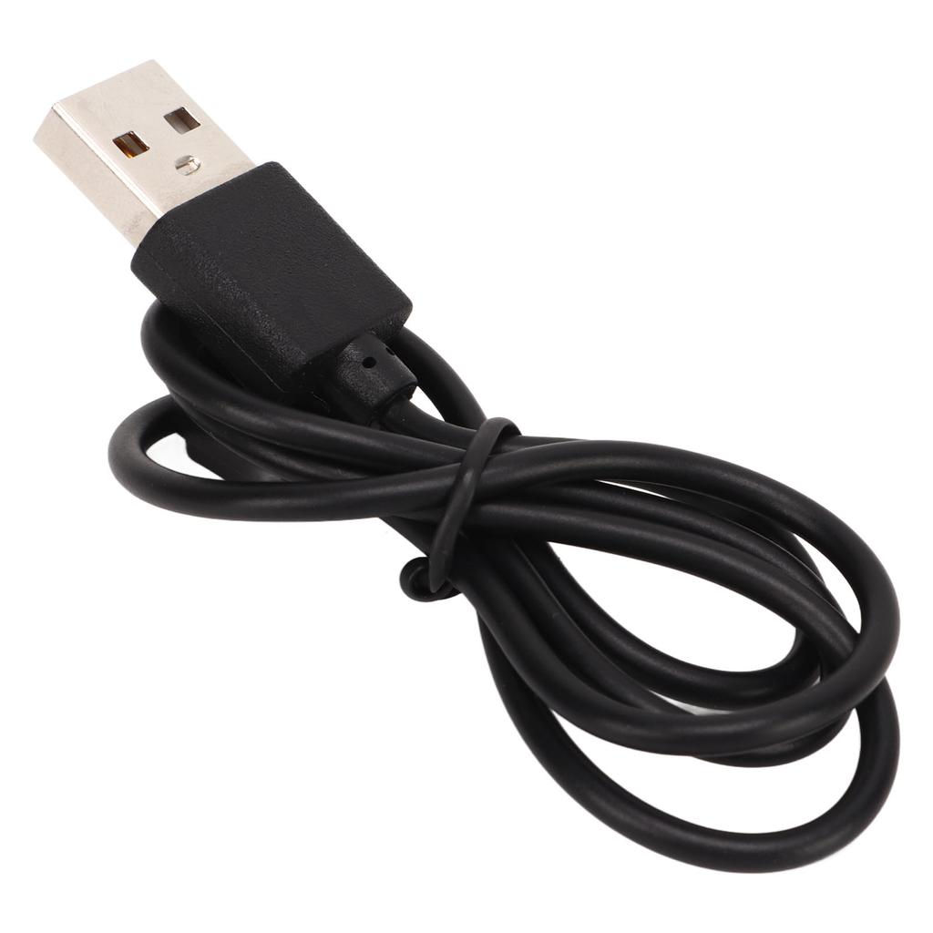 2kolíková nabíječka hodinek Magnetická Univerzální Přenosná USB nabíjecí kabel pro chytré hodinky Černá 2,8?9 mm