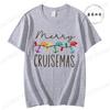 Merry Cruisemas Shirt Family Christmas Cruise TShirts Holiday Trip Matching Cruise TShirts Christmas Lights Tee Clothes