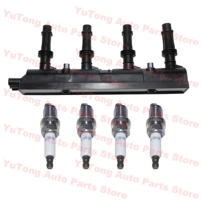 For Opel Corsa D 1.4 Meriva B Adam M13 Mokka Vauxhall Astra J Chevrolet Cruze Trax Orlando 2015 Ignition Coil & Spark Plugs Kit
