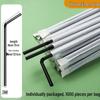 ZISIZ Long Disposable Milk Tea Straws
