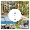 Wind Chime Bird Deterrents 3D Rotating Reflective Spinners Weatherproofed Garden Decoration For Crop Protecting