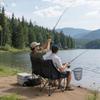 VEVOR Double Camping Chair, Oversized Two Person Camp Chair with 660 lbs Heavy Duty Support, with Dual Cup Holders, Wine Glass Holders