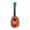 12.8 Inch Kids Ukulele Fruit Shape Educational Toy with Pick Guitar Musical Instrument for Children