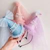 Princess Headveil Birthday Hat Cute Girl's Birthday Gift Hat Ins Princess Headveil Baby Shower Birthday Hat Photo Prop Gifts