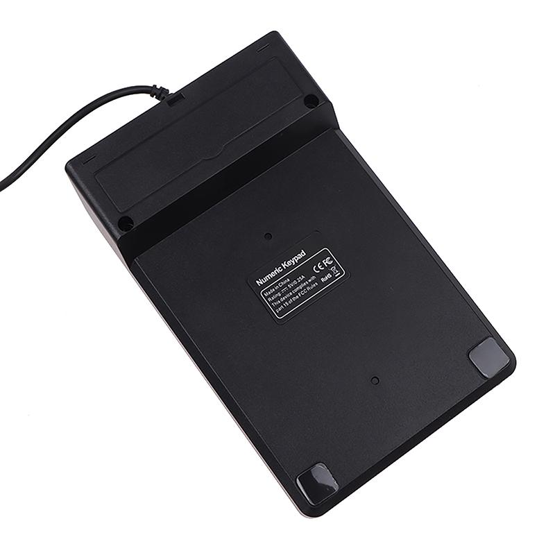 1Pc Universale Tastierino Numerico Usb Wire Mini Tastiera Numerica Per Laptop Desktop Pc Computer Tastiera Numerica 18 Tasti Tastiera