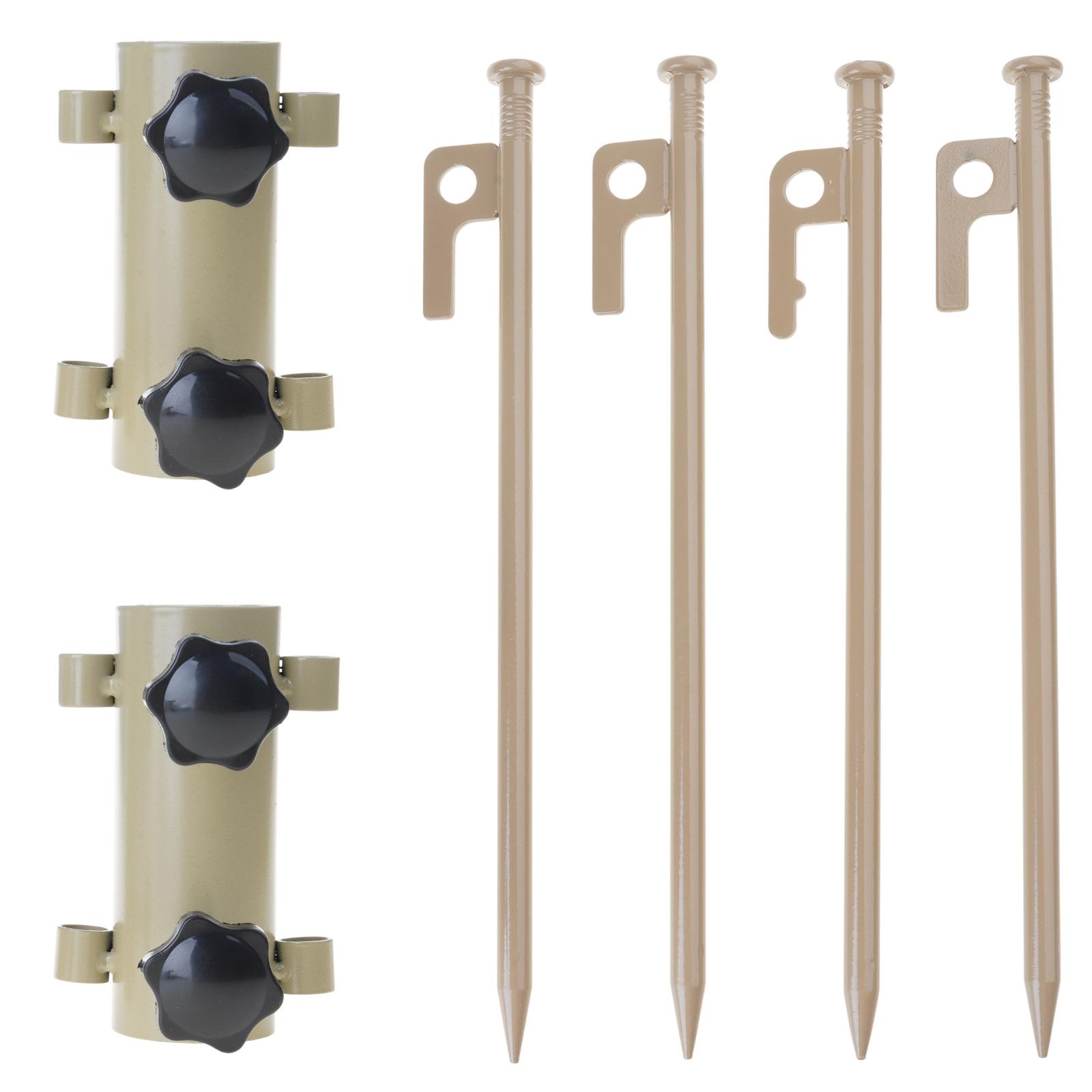 

Tent Stakes Suit Hiking Equipment Tent Rod Durability Tent Anchors Ground Stakes Backpacking Essential хакі