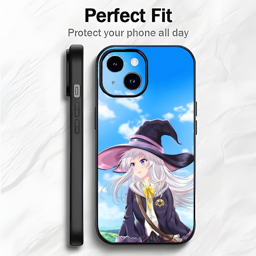 Fantasy Japanese Anime W-Wandering Witch Phone Case Phone Case Soft Packaging Lightweight For iPhone17 16 15 14 13ProMax
