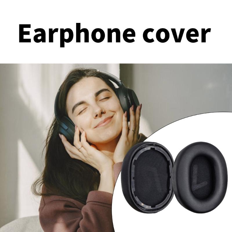 Durability Protein Ear Pad Ear Cushions for Headphone Sleeves Comfort Earmuff Easily Replaced Ear Pad Sleeves