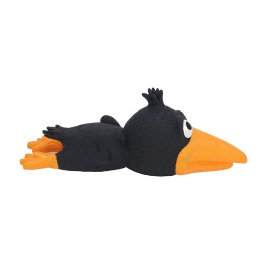 Large Head Chicken Dog Toy Latex Chew Toy for Aggressive Chewers Squeaky Bite-Resistant Fun Interactive Play for Medium Large Dogs