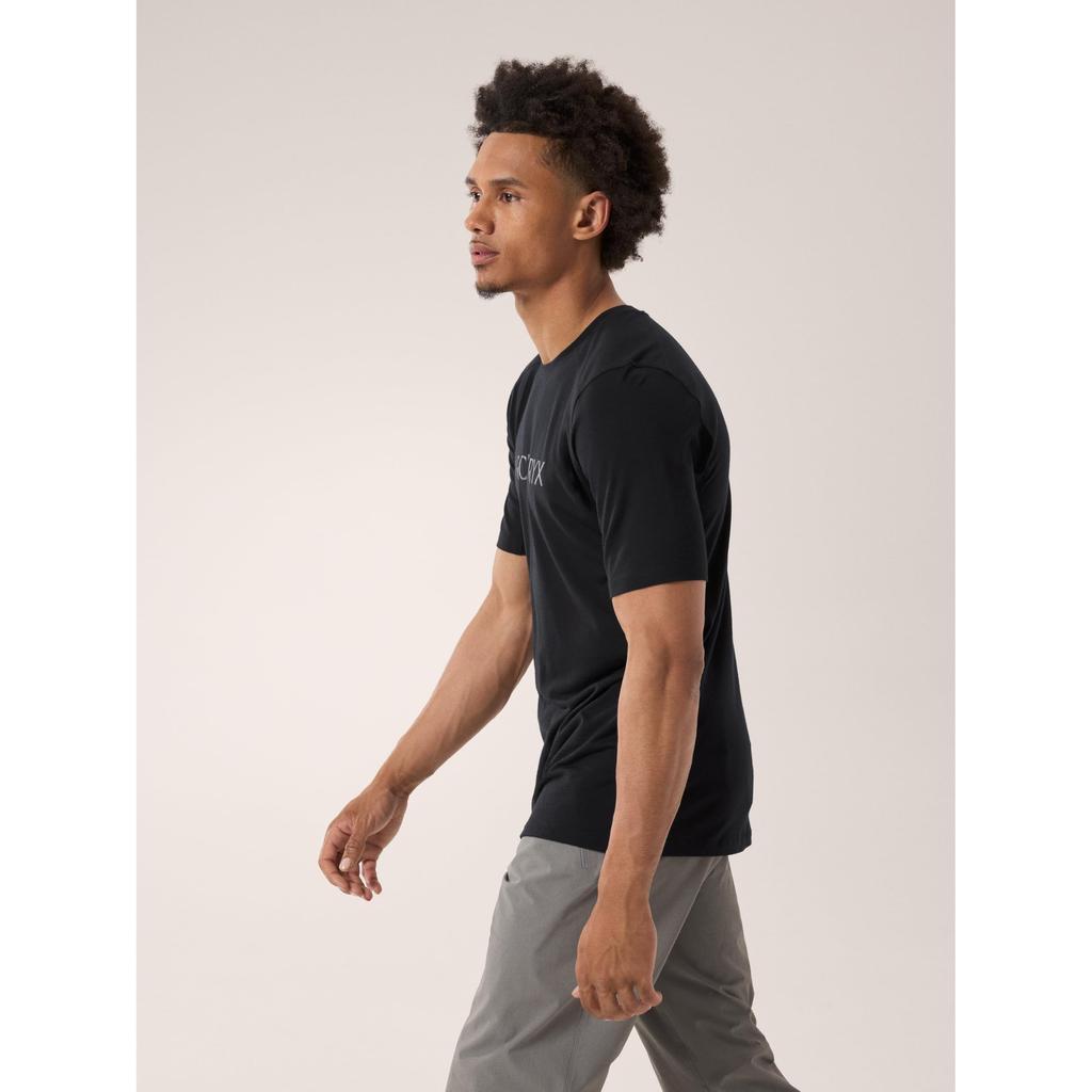 Ionia Merino Wool Arcword Logo Short Sleeve X000007733 Black M ARC'TERYX Men's
