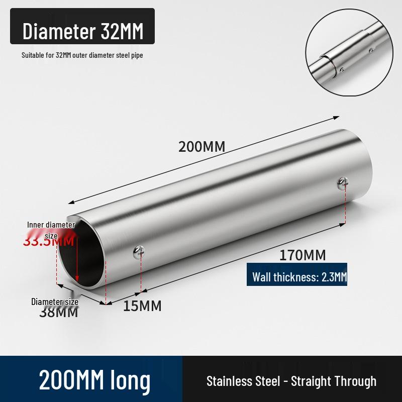 Stainless Steel Right Angle Tee Connector 19mm-32mm Joint Elbow Assembly Frame Fastener