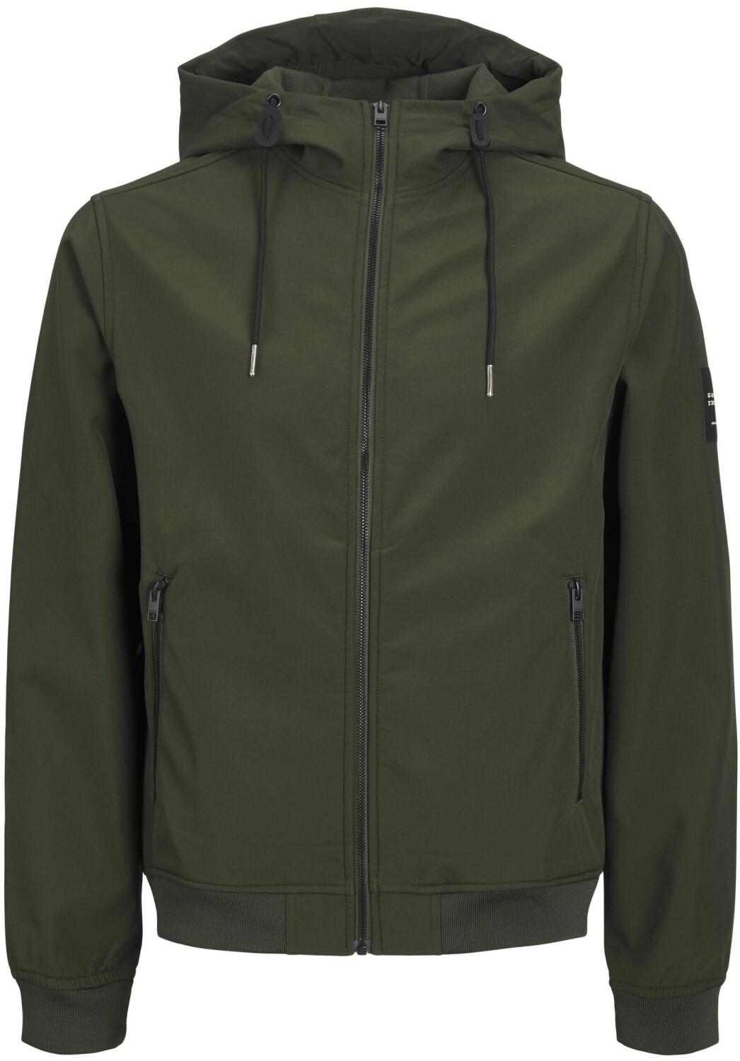 

Зимняя куртка Jack & Jones Jjebasic Softshell Hood Noos Pls (12236331) rosin 4XL