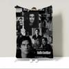 Winter Blanket Throw Blanket for Sofa Luxury The Vampire Diaries Hairy Blankets for Bed Custom Blankets & Throws Home Interior