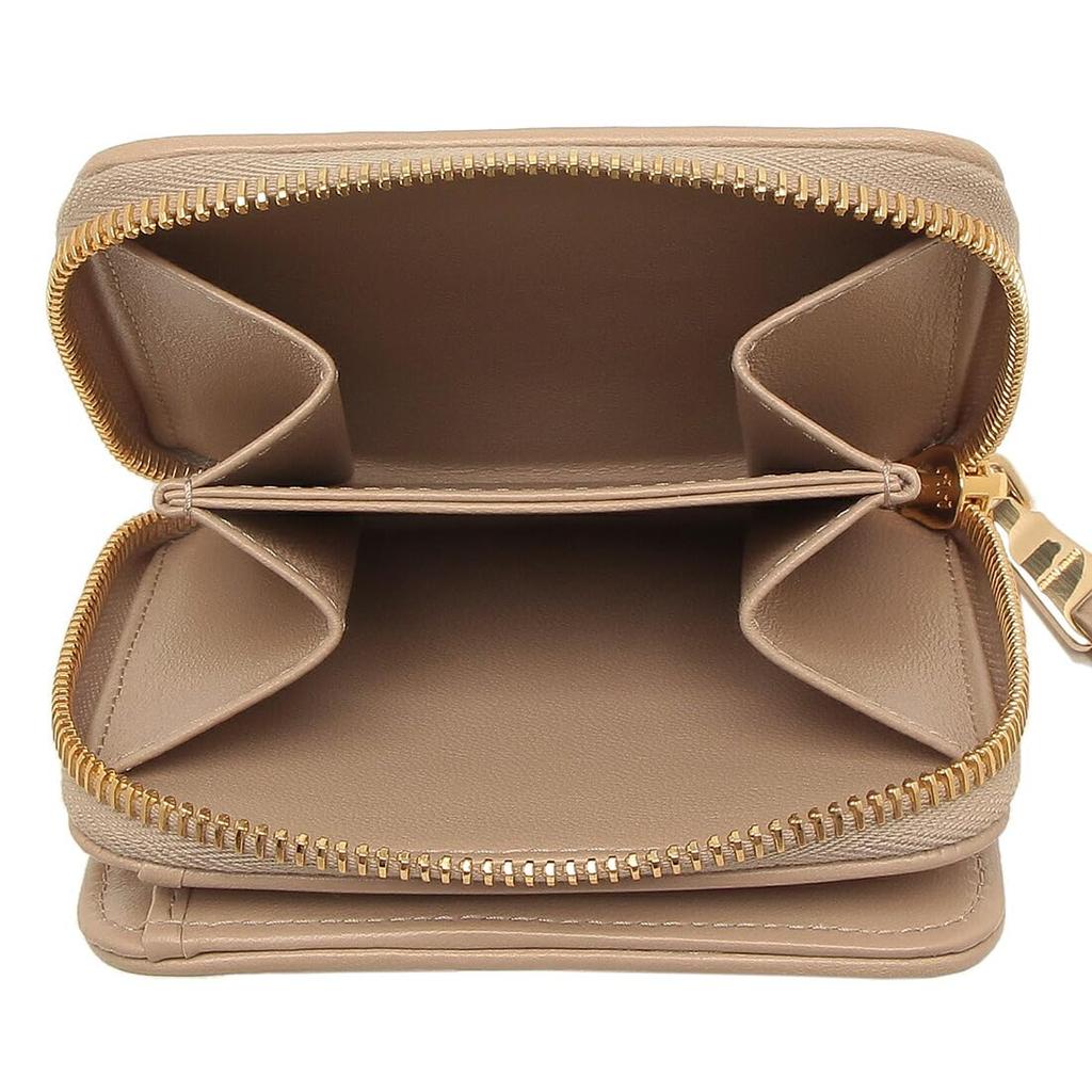 Bifold Wallet Matelasse Mini Wallet Beige MIU MIU 5ML522 2FPP F0036 [Miu Miu] Women's [Item]