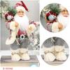 12 Inches Creative Santa Claus Decorations Standing Santa Claus Santa Claus Doll  Party Supplies