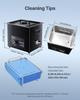 10L Ultrasonic Cleaner, Professional Ultrasonic Cleaner Machine with Knob Control, Stainless Steel Cleaning Machine with Basket and Cleaning Ball, for