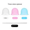2Pcs/Set Hairdressing Hair Dyeing Caps With Metal Hooks Professional Barber Silicone Hair Dye Cap Barbershop Salon Styling Tools