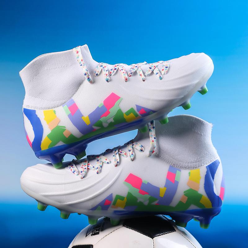 Professional Original Football Shoes Men Society Cleats Fast Soccer Shoes Grass Training Football Field Boots Ultralight Sneaker