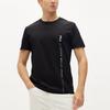 FILA Letter Logo Loose Crewneck Short Sleeve Men's Black F11M132158F-BK