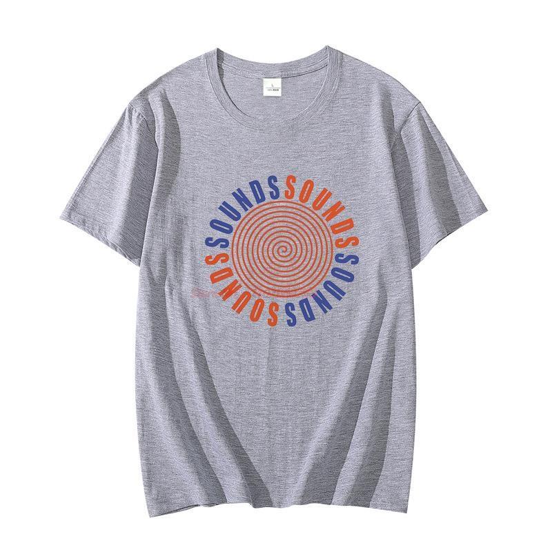 Unisexs Oversized Short Sleeve Tshirt Sounds Magazine Funny Graphic Cotton Round Neck Print Casual Shirt