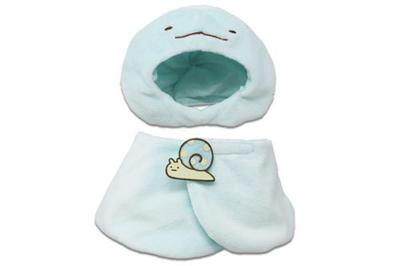 Naitou Design Sumikkogurashi Plush Costume Lizard M Size Plush Toy Clothes Ages 6+ Hood Size: Approx. 15cm Wide
