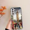 Artist London Painting Oil Painting Phone Case For Samsung S24 FE Galaxy S22 S25 Ultra S25 Edge S21 S23 FE S20 S10 Plus Cover Sh