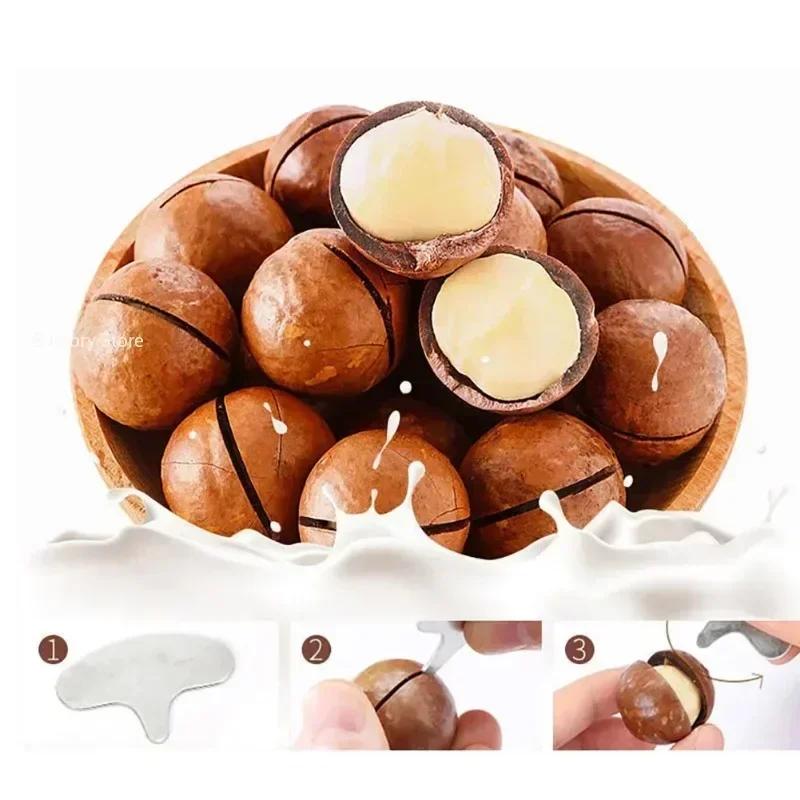 Kitchen Nut Sheller Tool Cracker Nutcracker Crack Sheller Almond Walnut Pecan Hazelnut Filbert Nut Sheller Macadamia Nut Opener