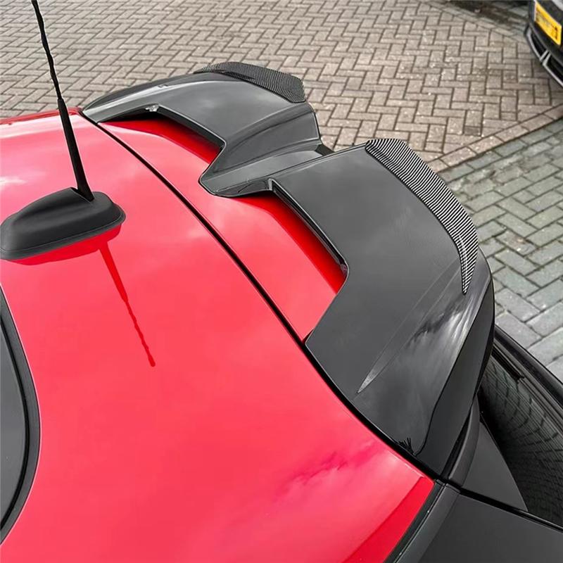 Rear Top Splitter Lip Spoilers For BMW Mini Cooper S JCW J01 F65 F66 2024 2025 Rear Trunk Spoiler Wing Carbon Fibre