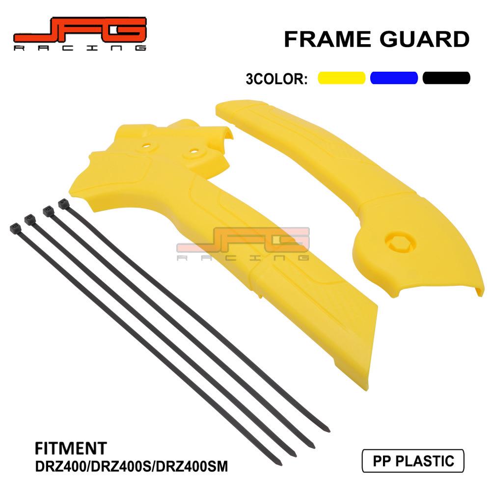 DRZ400S/SM Off-Road Motorcycle Plastic Frame Protection Cover