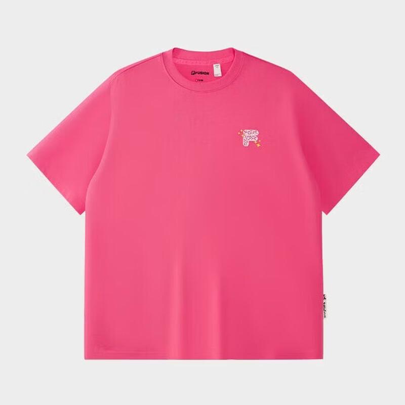 FILA FUSION Unisex Knitted Short Sleeve T-Shirt
