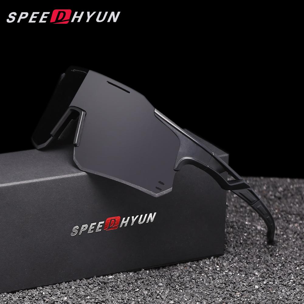 SPEEDHYUN Polarized Sunglasses UV400 Protection Retro Design