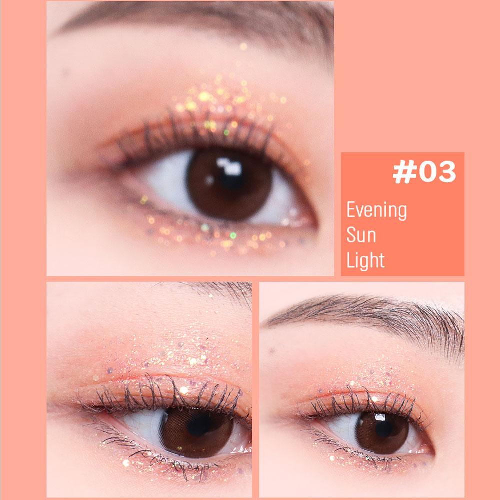 CORINGCO Eye Glitter Makeup Liquid Eyeshadow Sparkle | Shabam Shabam Romantic Glitter Shadow